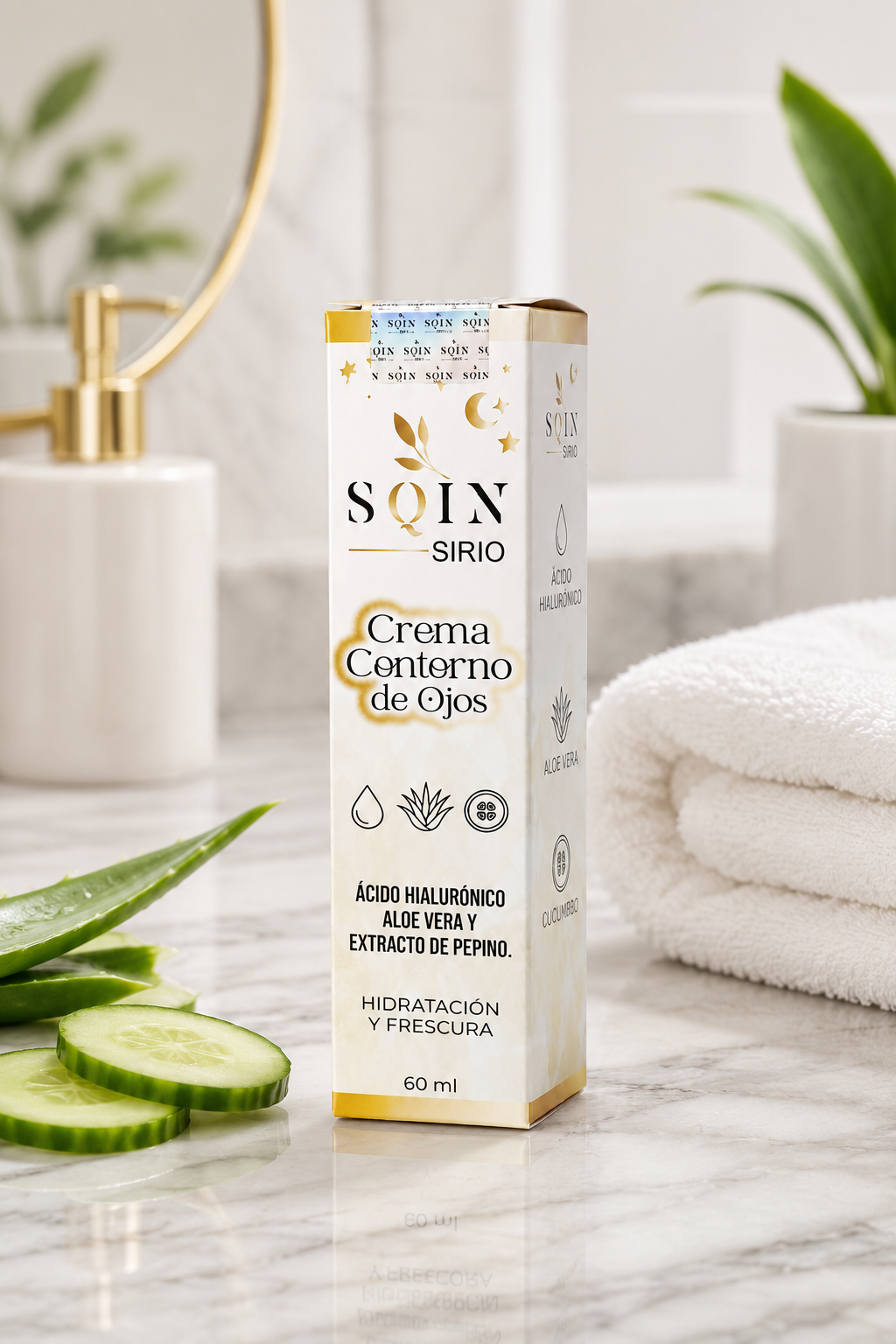 Crema Contorno de Ojos SQIN Sirio