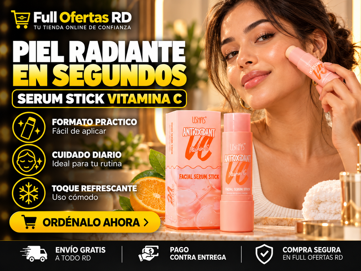 ¡Piel Radiante en Segundos! Serum Stick Vitamina C Antioxidante