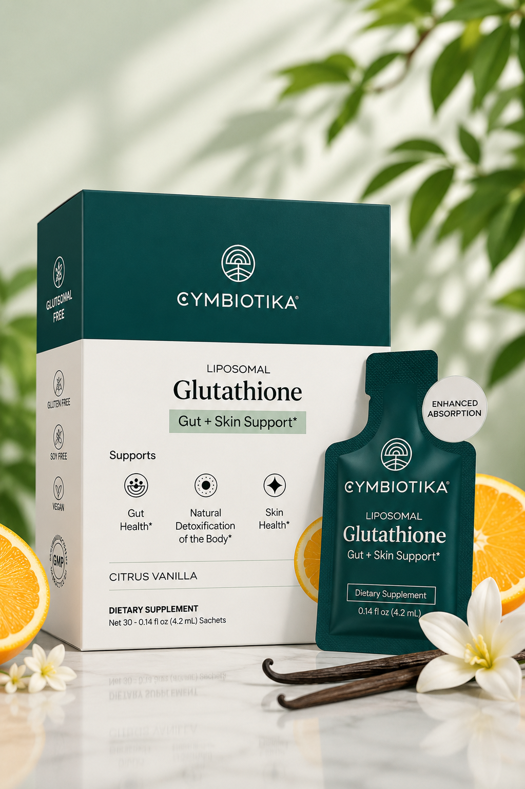 Suplemento de glutatión liposomal
