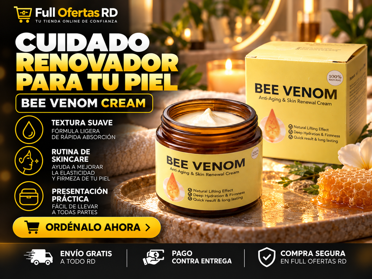 Crema Bee Venom – Rejuvenecimiento y Cuidado Facial