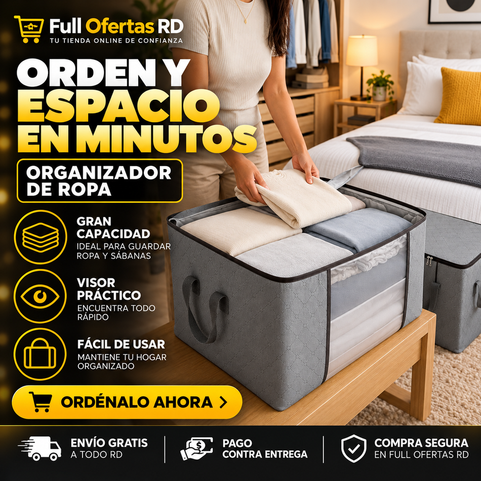 Combo de 2 Organizadores de Ropa Grandes