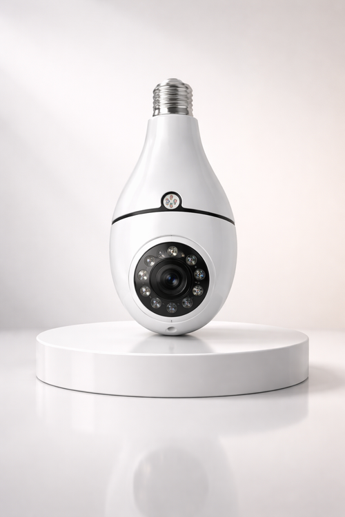 Cámara de Seguridad Tipo Bombillo WiFi