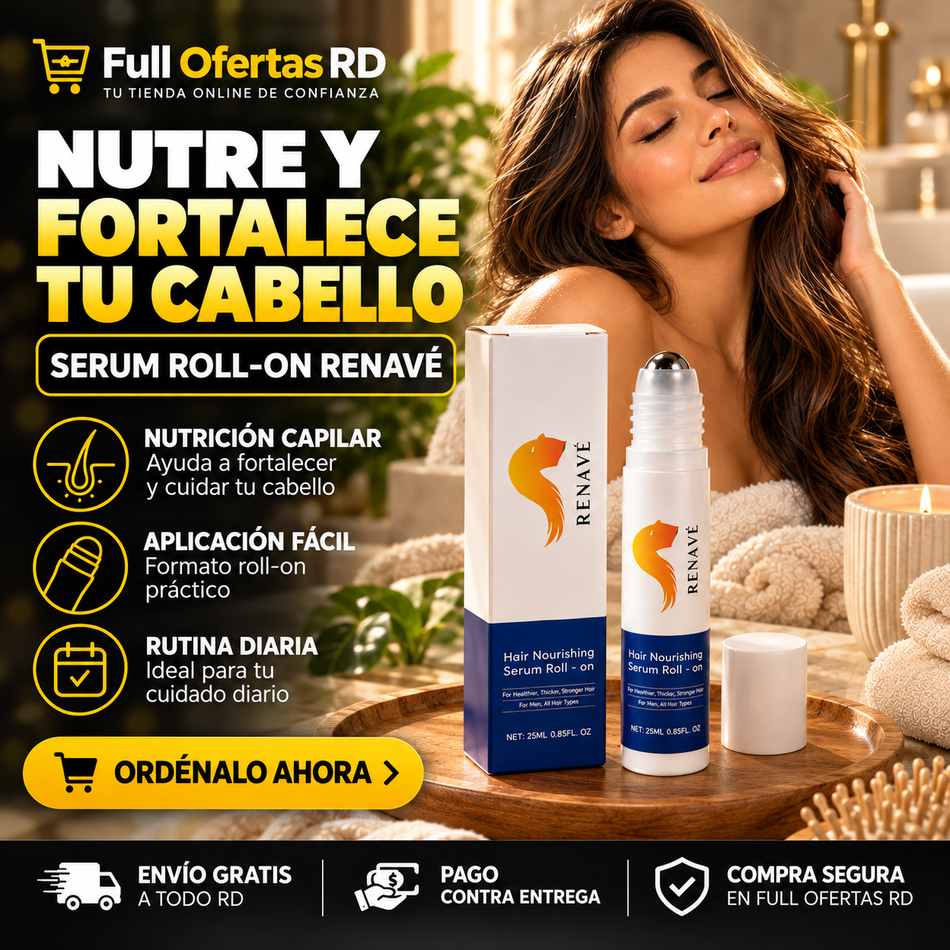 Sérum Roll-On para el Crecimiento Capilar