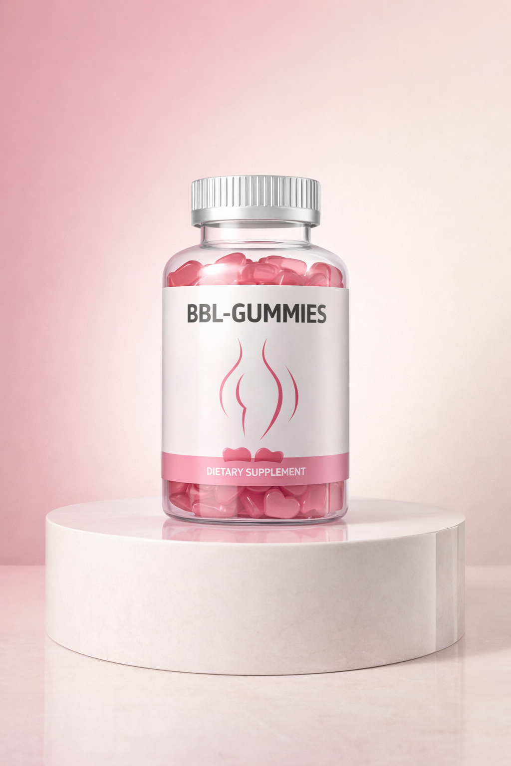 Gomitas BBL – Suplemento para Glúteos y Curvas (60 Gomitas)