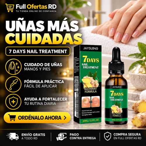 Tratamiento Intensivo para Uñas y Cutículas 7 Días