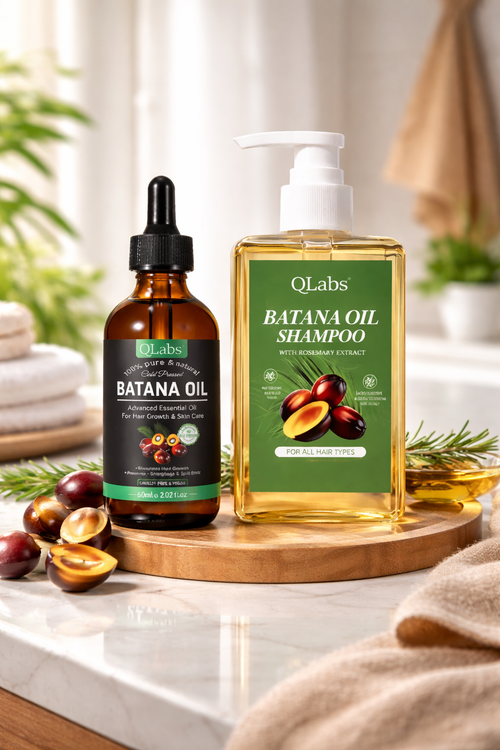 Combo Aceite + Shampoo de Batana Más brillo. Más vida para tu cabello.