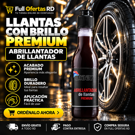 Abrillantador de Llantas Premium