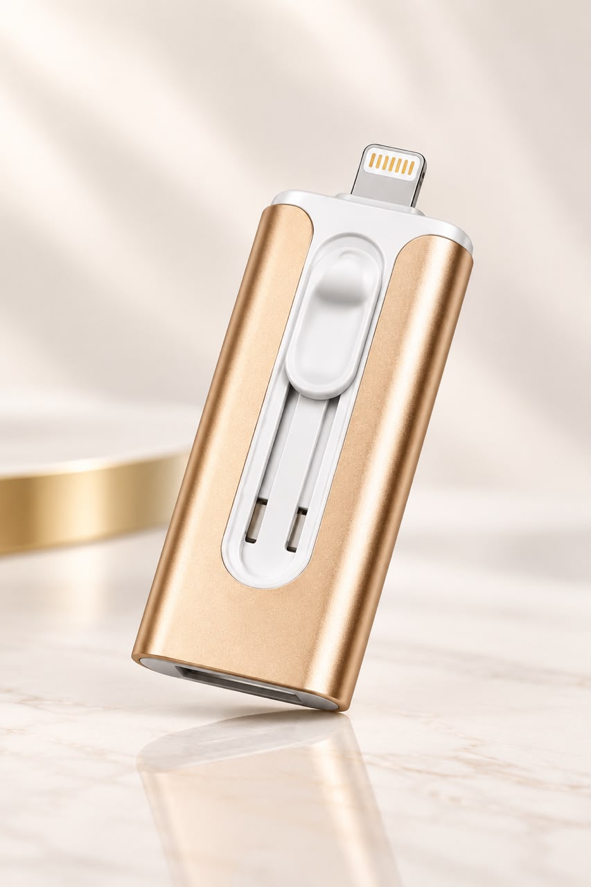Memoria USB Portátil para Almacenamiento y Transferencia de Archivos