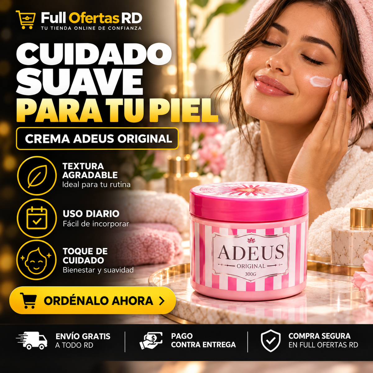 Crema Adeus Original 300G