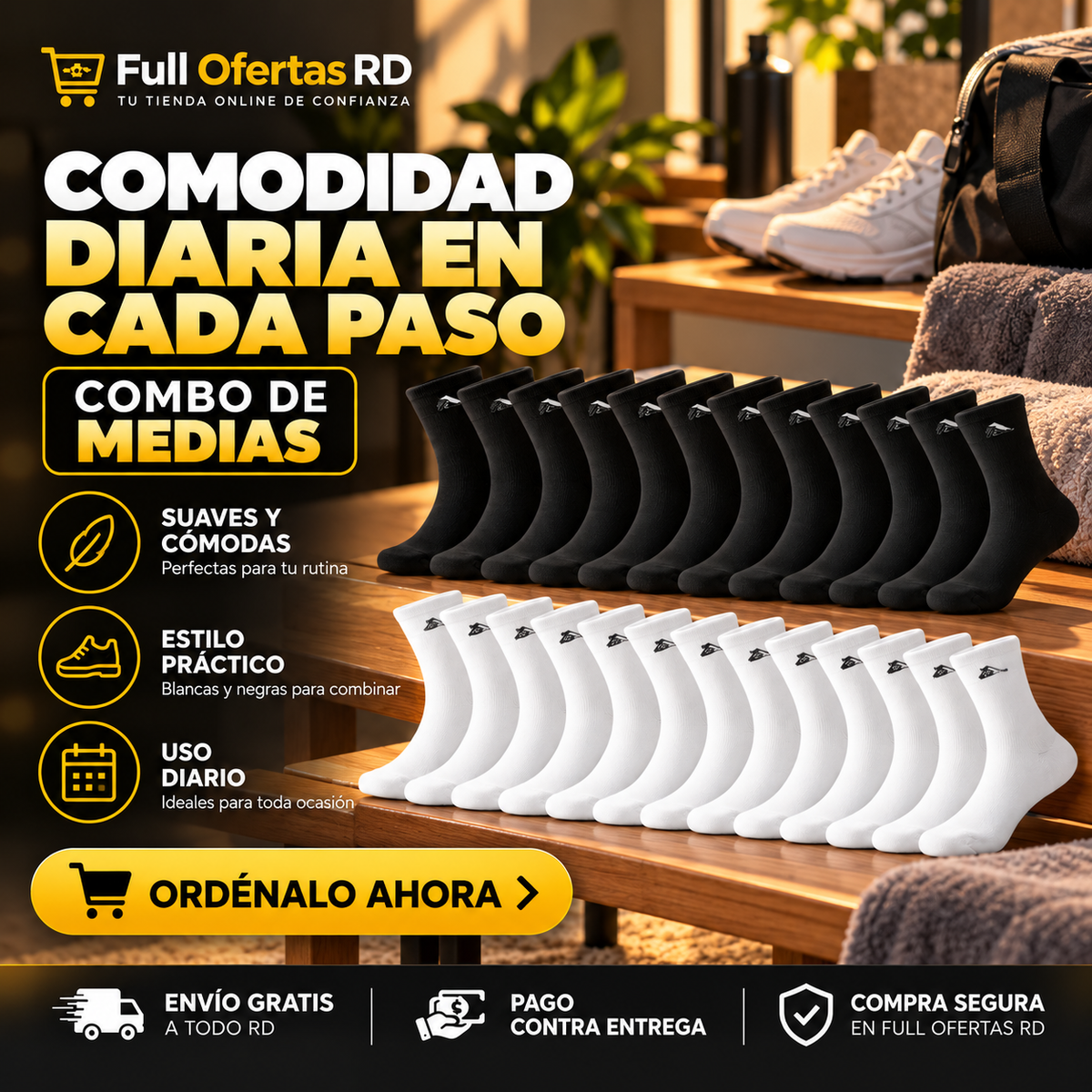 Combo de 40 Pares de Medias