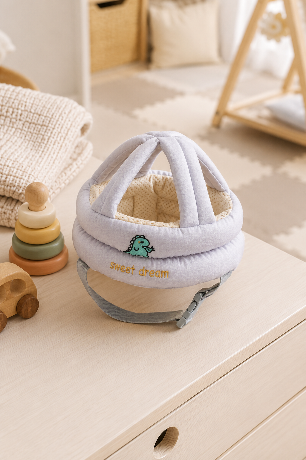 Casco de Seguridad para Bebés que Aprenden a Caminar