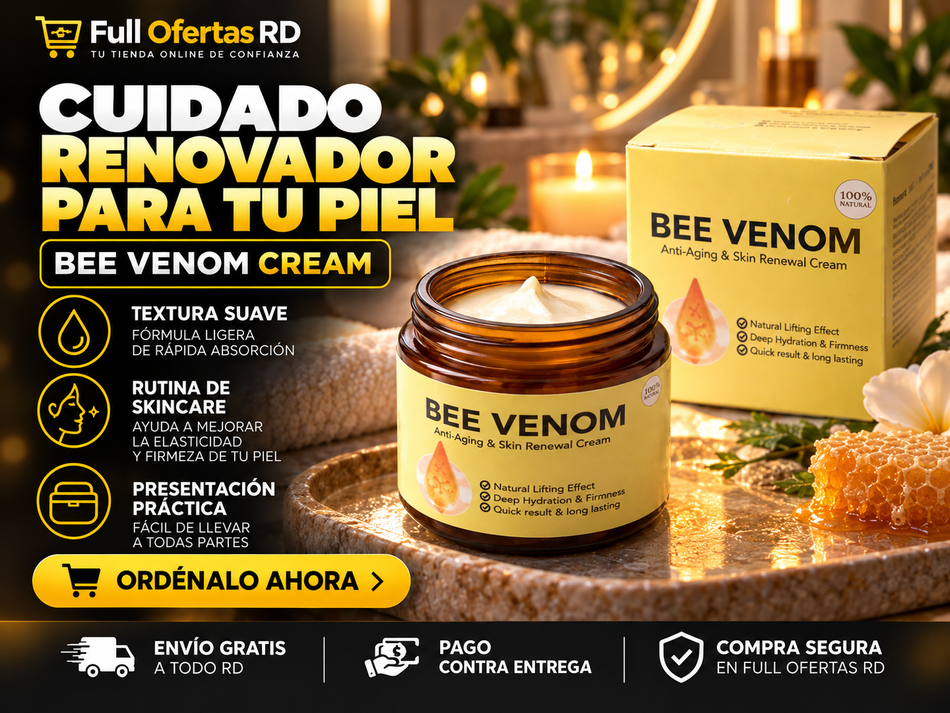 Crema Bee Venom – Rejuvenecimiento y Cuidado Facial