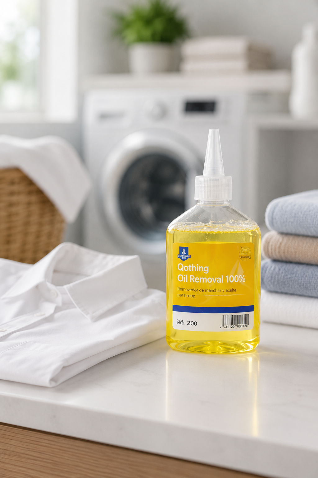 Removedor de Manchas y Aceite para Ropa