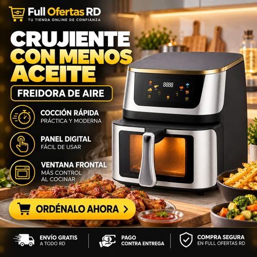 Freidora de Aire Digital Extra Grande con Ventana