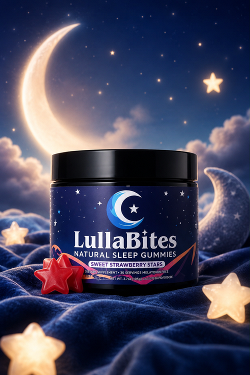 Gomitas Naturales para un Descanso Reparador LullaBites