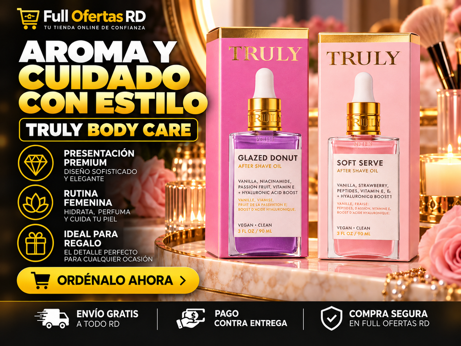 Combo TRULY (Aceite Rosado + Aceite Morado)