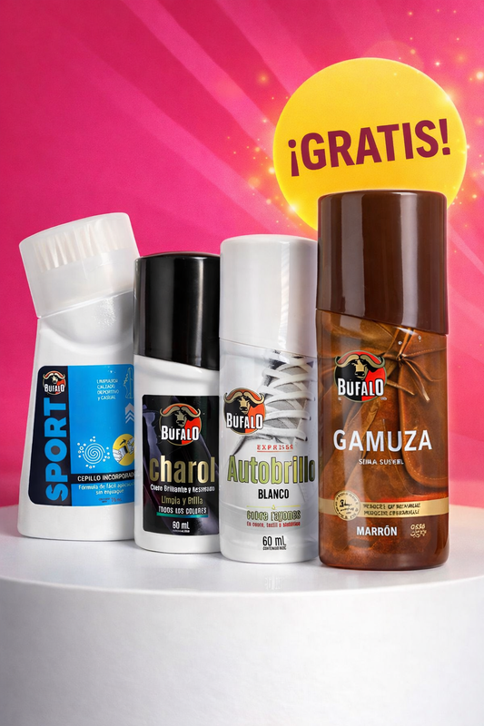 Kit Profesional de Limpieza y Brillo para Calzado (3 en 1) +1  GRATIS