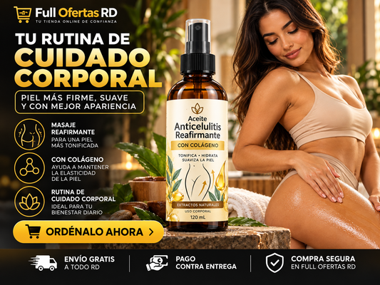 Aceite Anticelulitis Reafirmante con Colágeno ORIGINAL DE QLABS